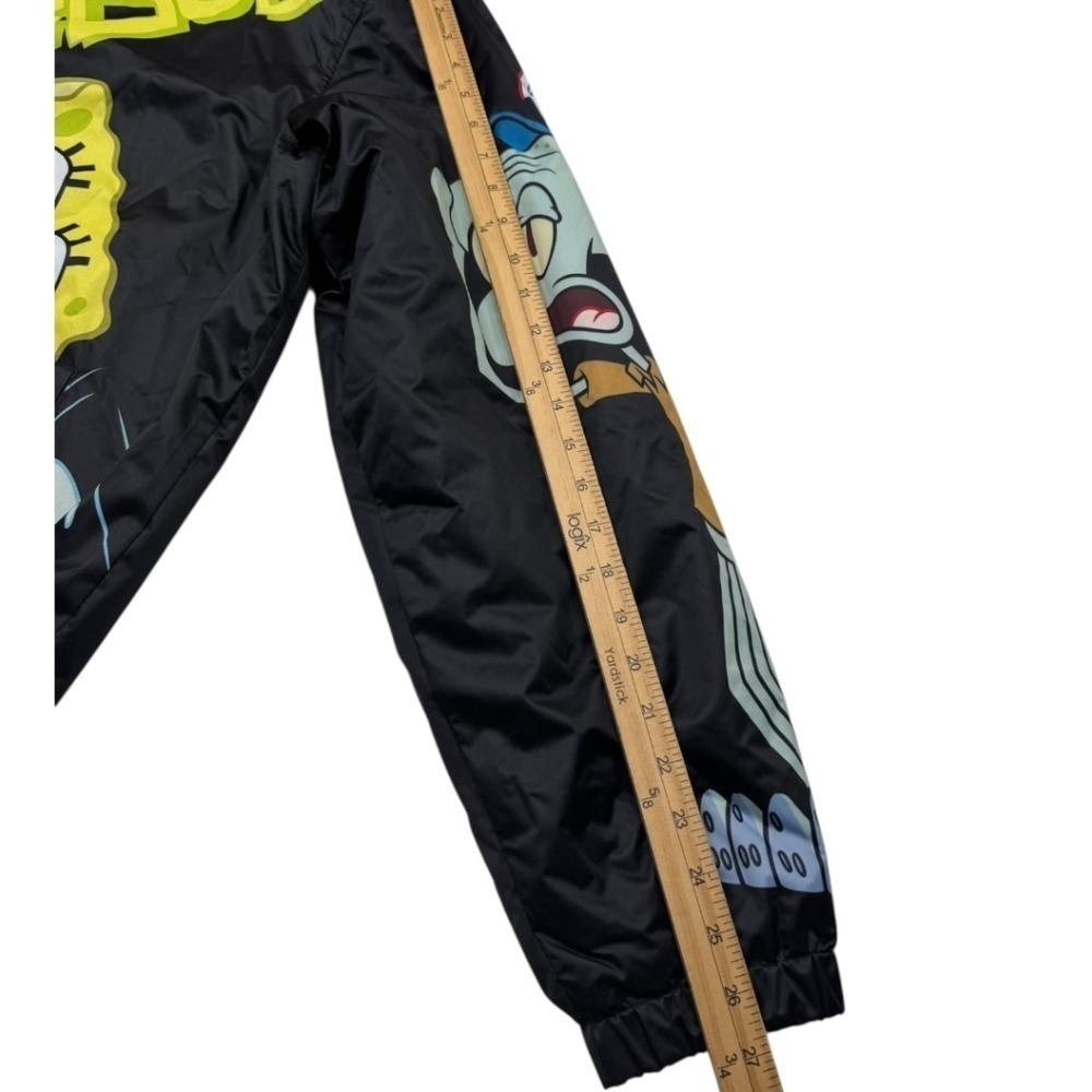 Members Only X Nickelodeon SpongeBob SquarePants Puffer All Over Print Jacket Co - Picture 13 of 14
